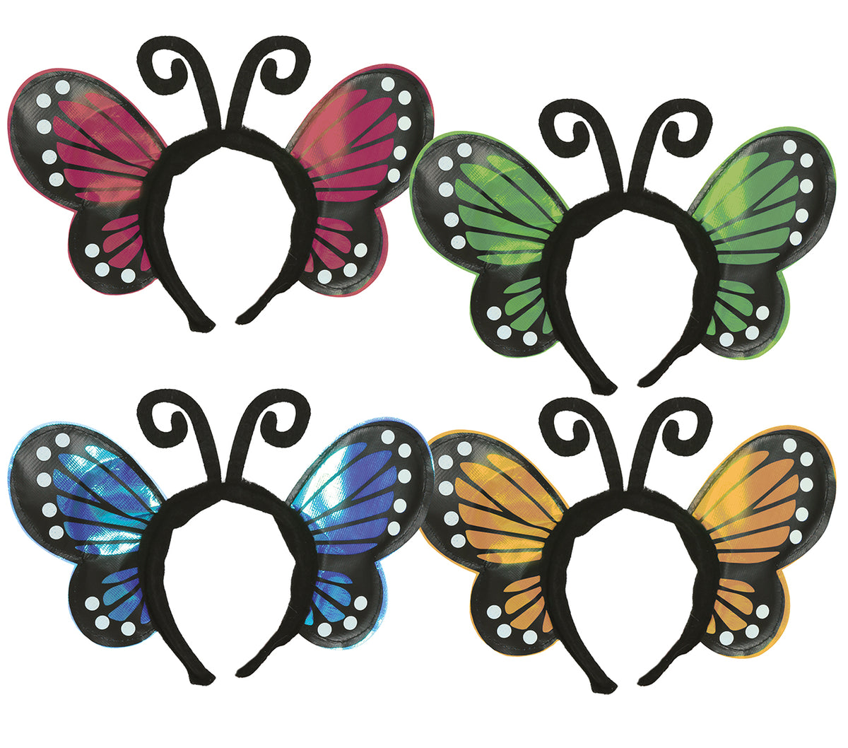 GP18752 – Schmetterling Haarreif für Damen – Farbe: Mehrfarbig