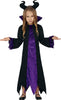 GP77003 – Märchenfee Halloween Kostüm Kinder – Größe: 110/116 – Farbe: Schwarz