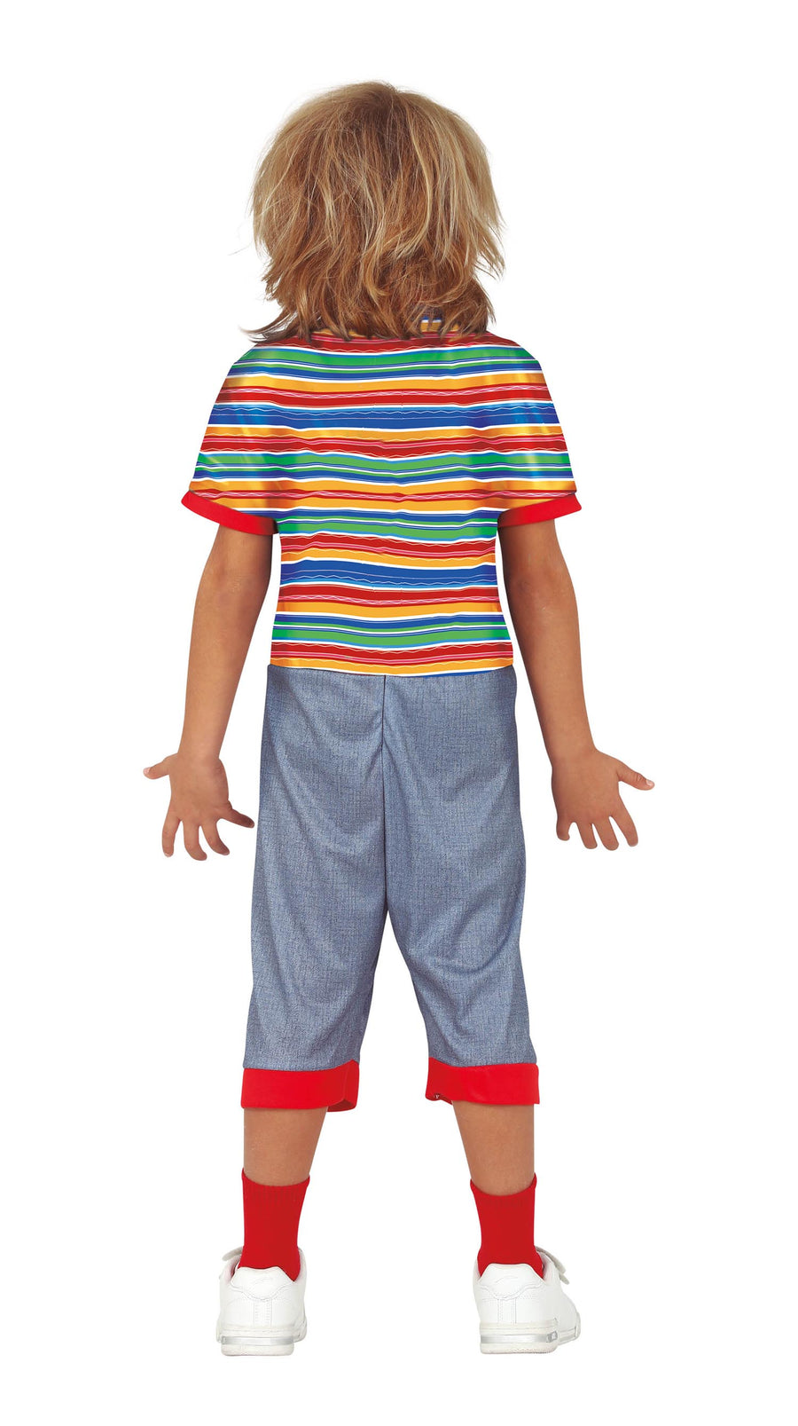 GP77012 – Horror Puppe Halloween Kostüm Gruselkostüm – Größe: 98/104 – Farbe: Blau, Ansicht 2