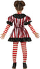 GP77025 – Clown Halloween Kostüm Spuk Zirkus – Größe: 98/104 – Farbe: Schwarz