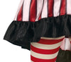 GP77025 – Clown Halloween Kostüm Spuk Zirkus – Größe: 128/134 – Farbe: Schwarz