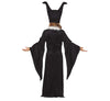 GP77036 – Hexenzarin Zaubermantel Halloween Kreation – Größe: 98/104 – Farbe: Schwarz