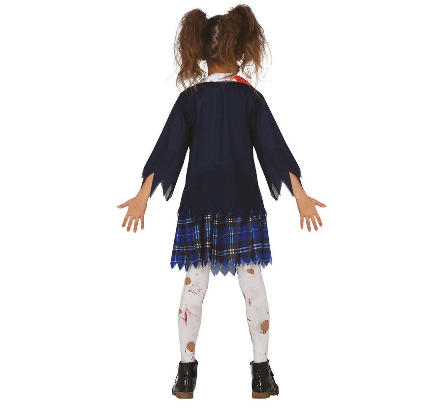 GP77043 – Zombie Kostüm Halloween Blutig – Größe: 110/116 – Farbe: Blau, Ansicht 2