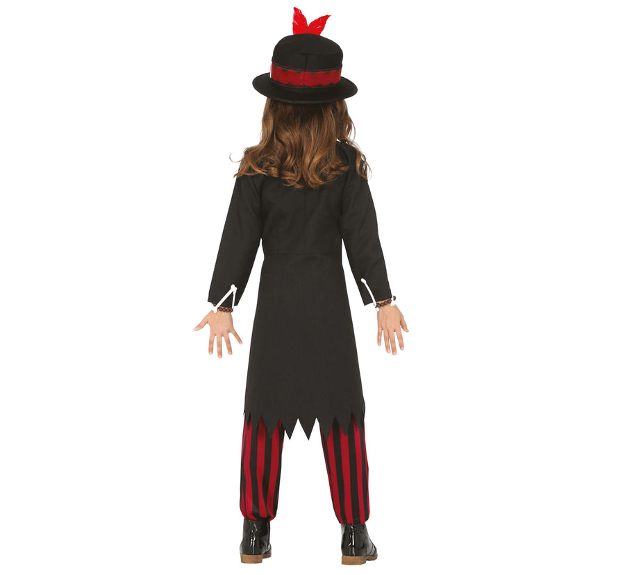 GP77063 – Voodoo Magie Halloween Kostüm Für – Größe: 110/116 – Farbe: Schwarz, Ansicht 2