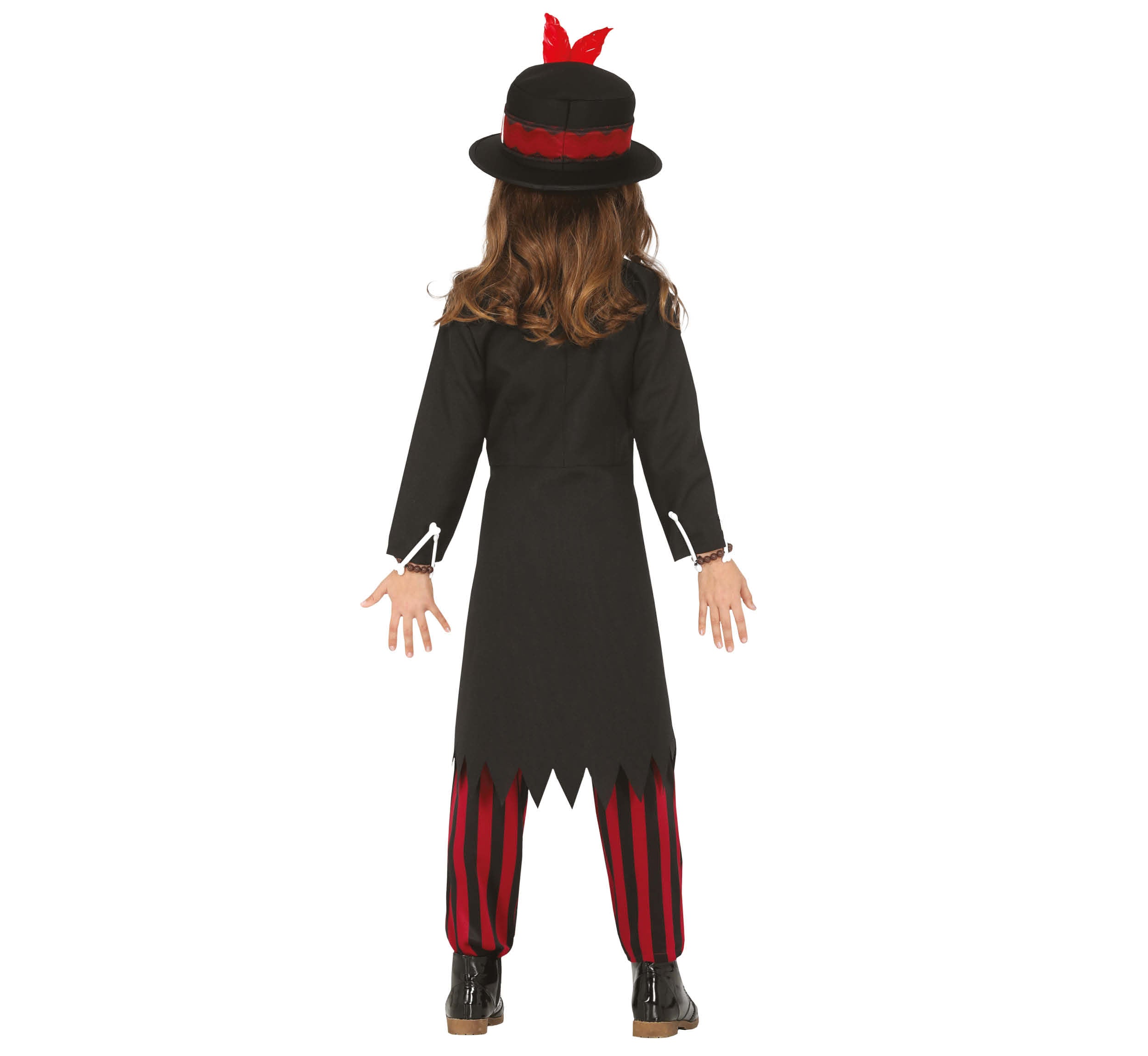 GP77063 – Voodoo Magie Halloween Kostüm Für – Größe: 140/146 – Farbe: Schwarz
