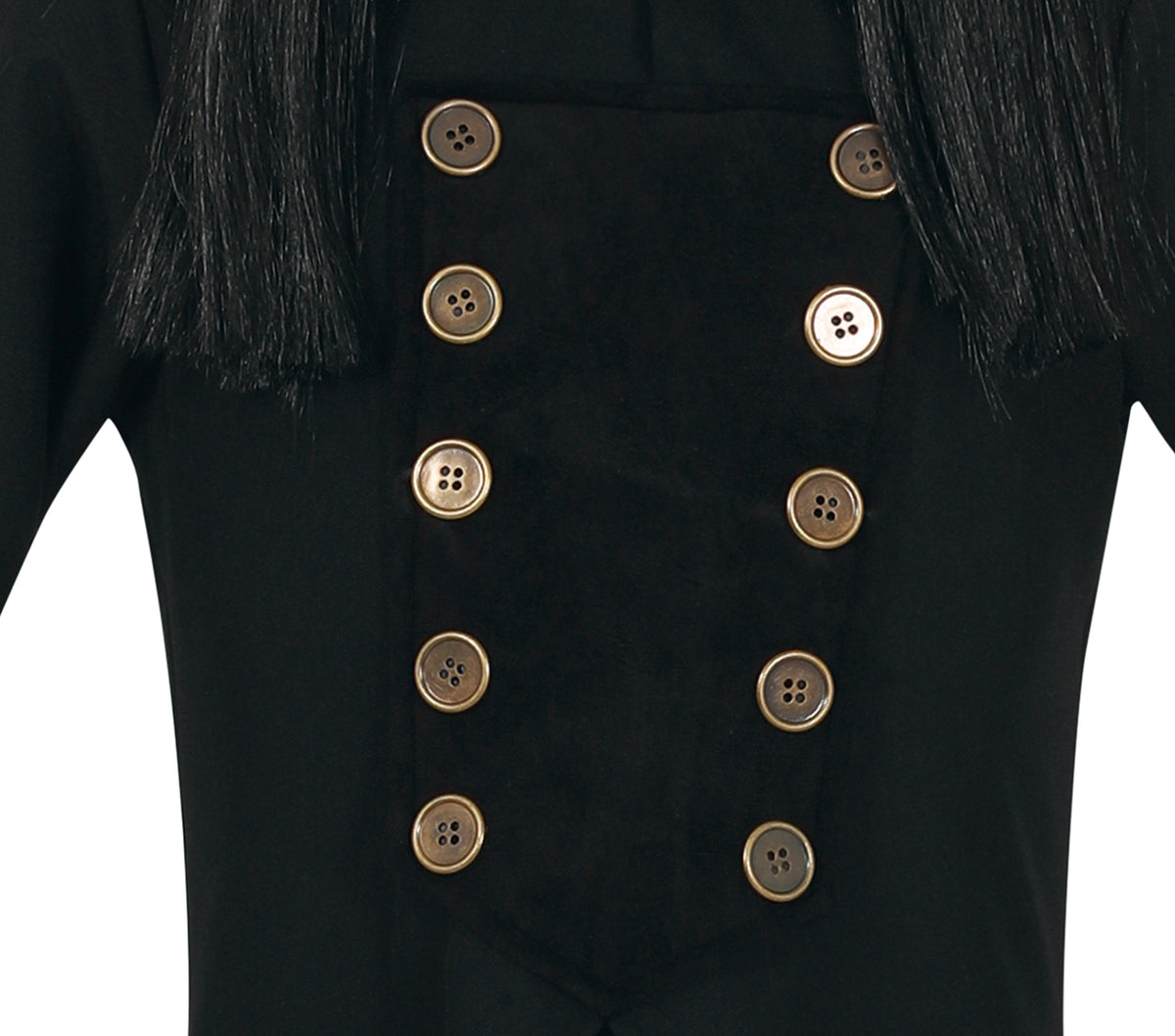 GP77105 – Steampunk Zauberer Gothic Hut – Größe: 140/146 – Farbe: Schwarz