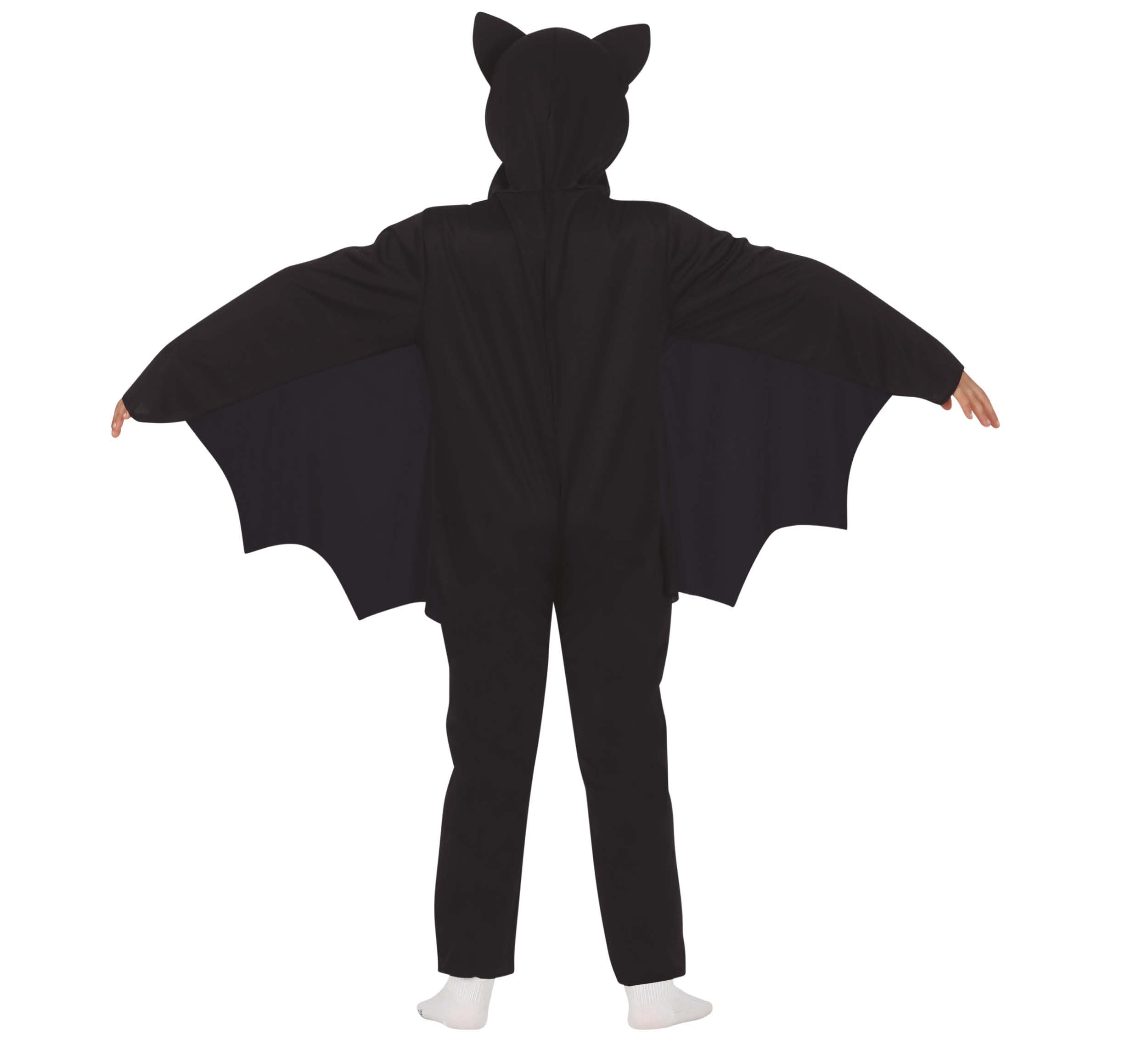 GP77118 – Halloween Skelett Fledermaus Kostüm – Größe: 98/104 – Farbe: Schwarz