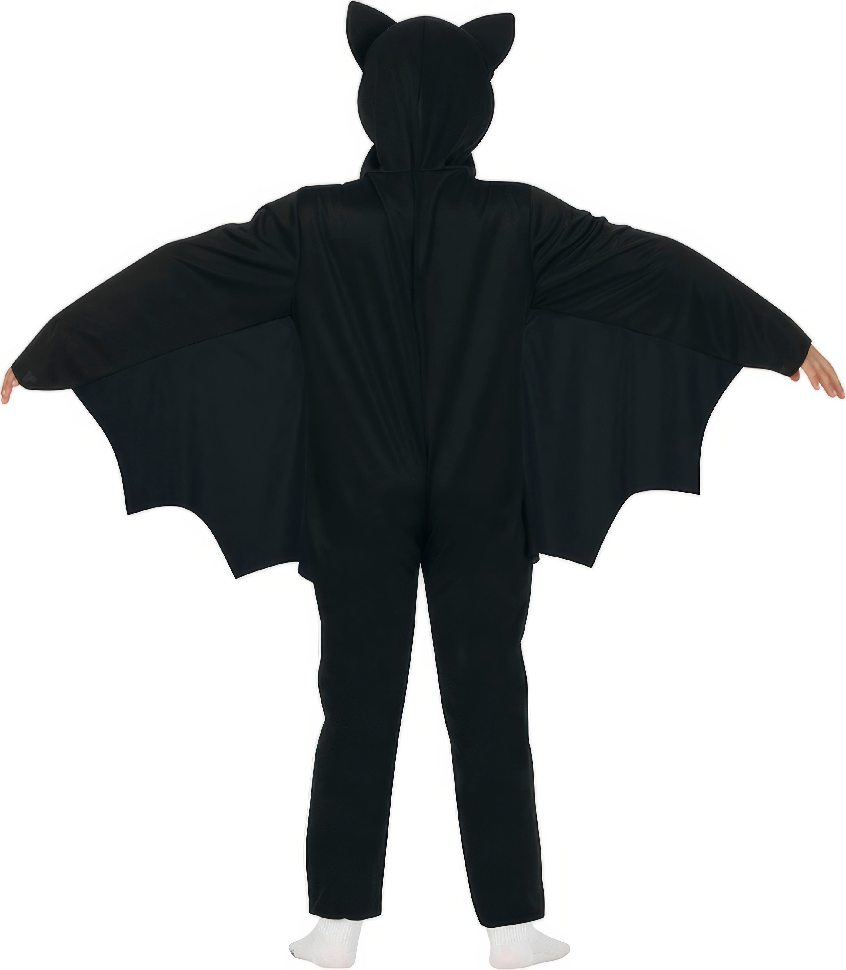 GP77118 – Halloween Skelett Fledermaus Kostüm – Größe: 128/134 – Farbe: Schwarz