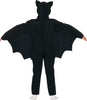 GP77118 – Halloween Skelett Fledermaus Kostüm – Größe: 128/134 – Farbe: Schwarz