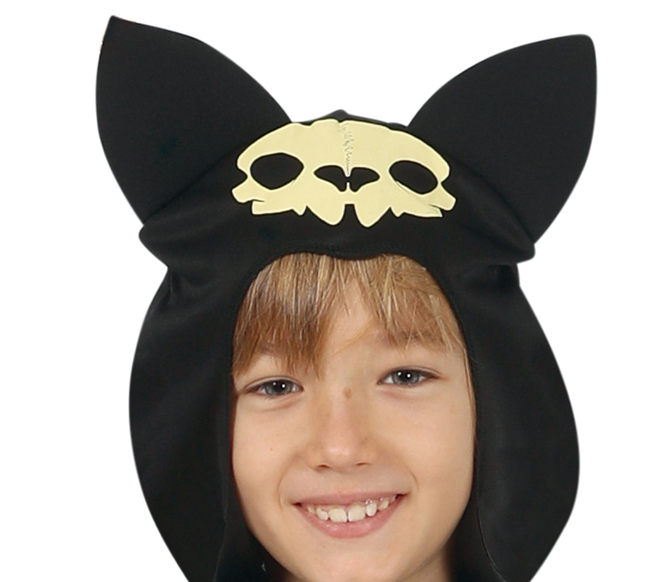 GP77118 – Halloween Skelett Fledermaus Kostüm – Größe: 128/134 – Farbe: Schwarz