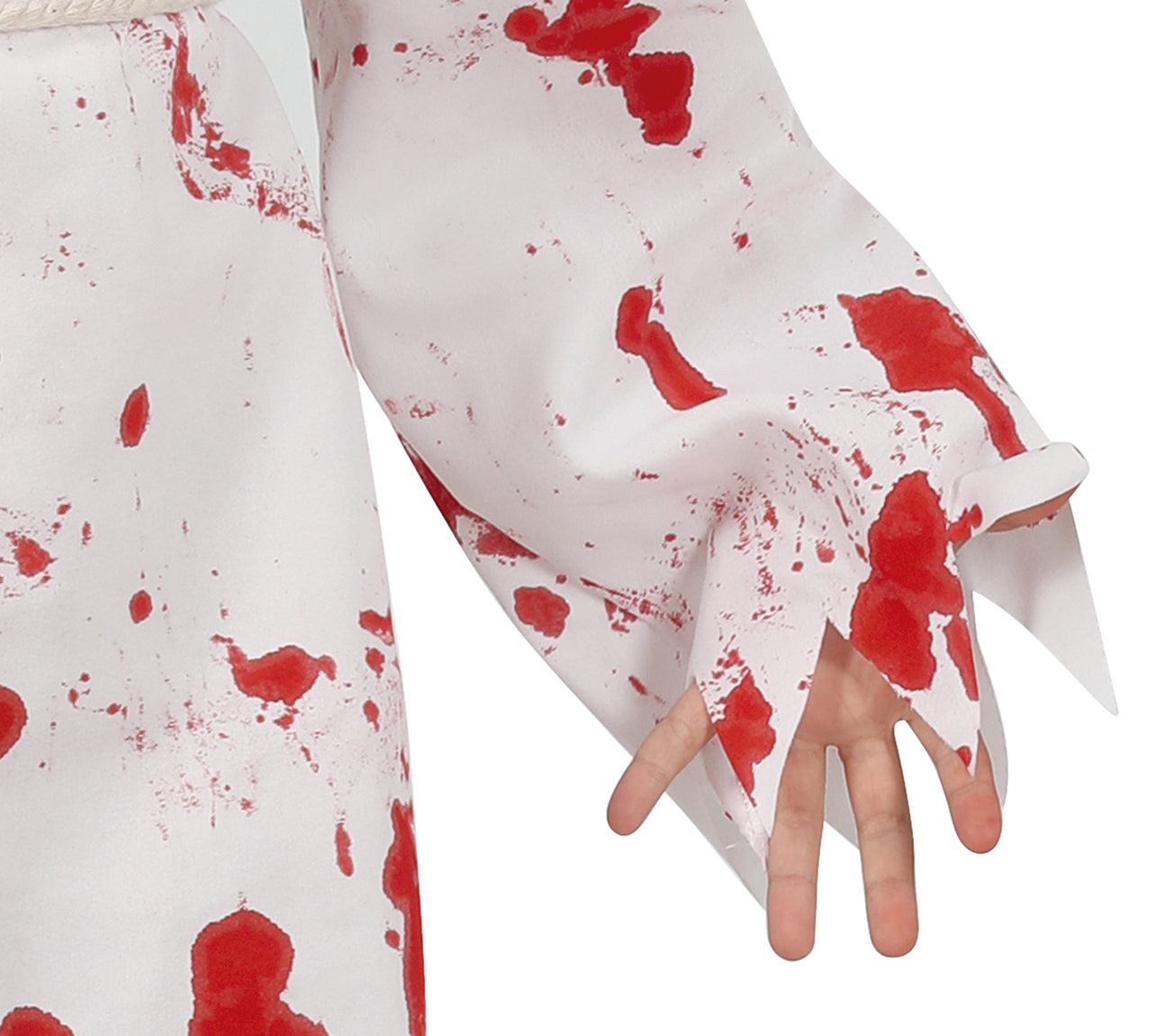 GP77132 – Halloween Gruselige Nonne Kostüm – Größe: 128/134 – Farbe: Weiß