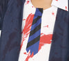 GP77143 – Zombie Schüler Outfit Halloween Gruselkostüm – Größe: 110/116 – Farbe: Blau
