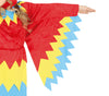 GP77179 – Papagei Kostüm Bunter Vogel Fasching – Größe: 140/146 – Farbe: Mehrfarbig