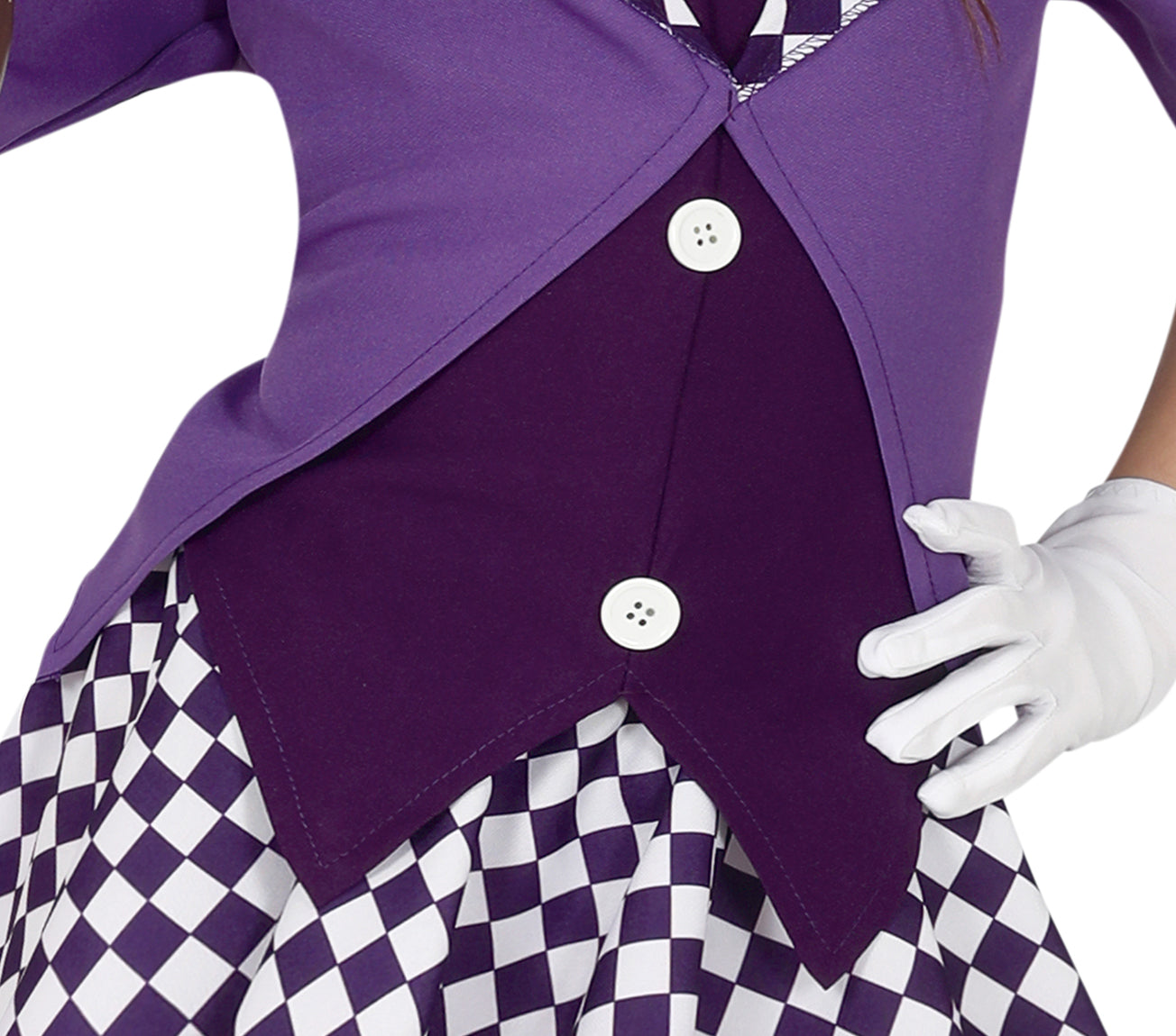GP77185 – Karneval Hutabenteuer Witzige – Größe: 128/134 – Farbe: Lila