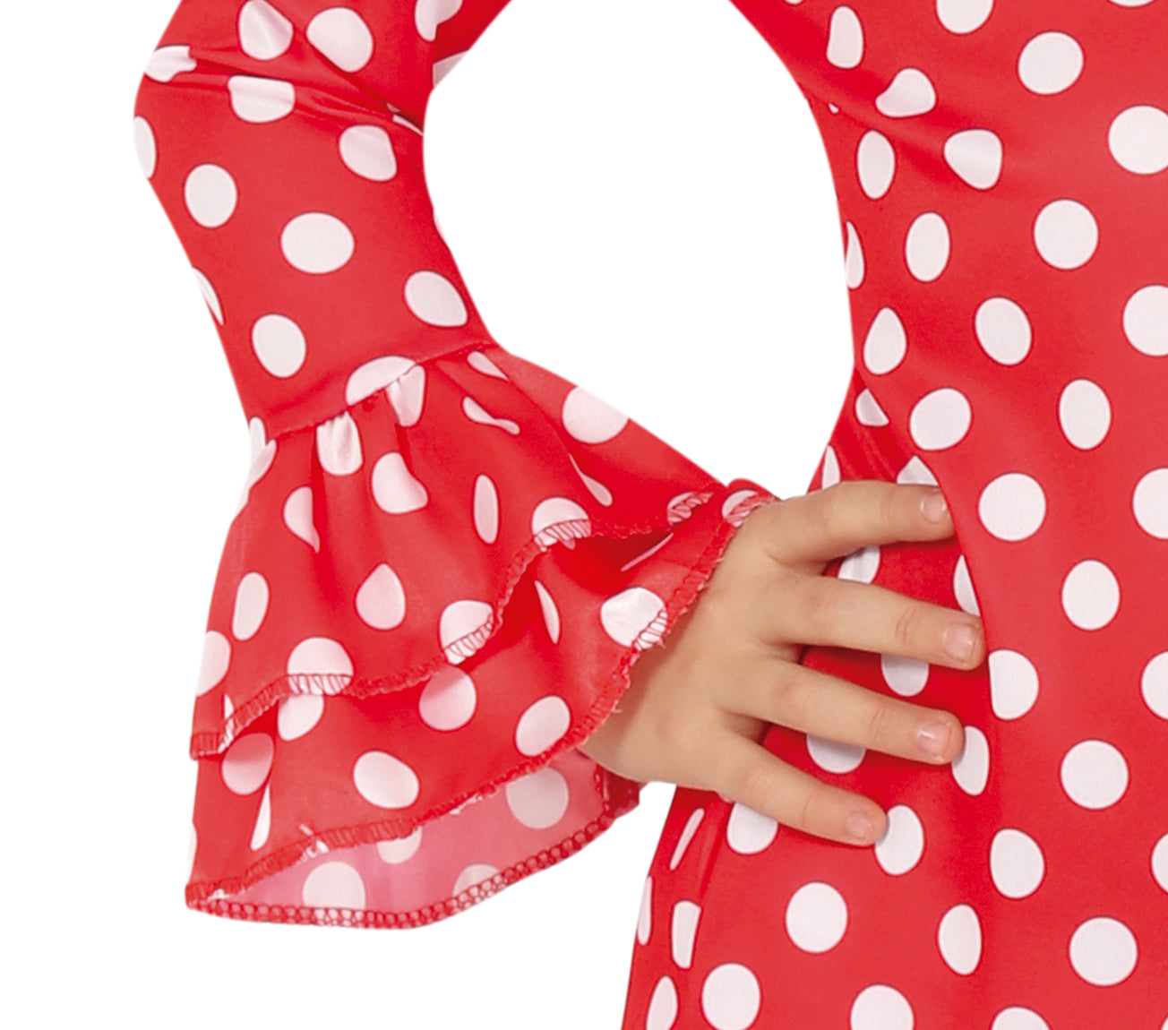 GP77194 – Flamenco Tanz Kleid Kinder – Größe: 98/104 – Farbe: Rot