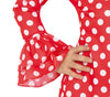 GP77194 – Flamenco Tanz Kleid Kinder – Größe: 110/116 – Farbe: Rot