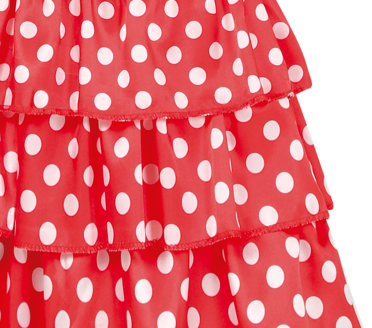 GP77194 – Flamenco Tanz Kleid Kinder – Größe: 140/146 – Farbe: Rot