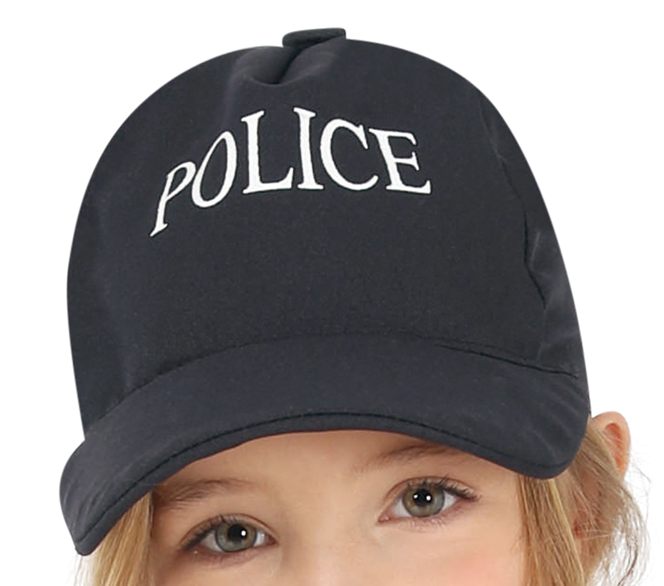 GP77201 – Polizei Abenteuer Kinder Kostüm – Größe: 110/116 – Farbe: Schwarz