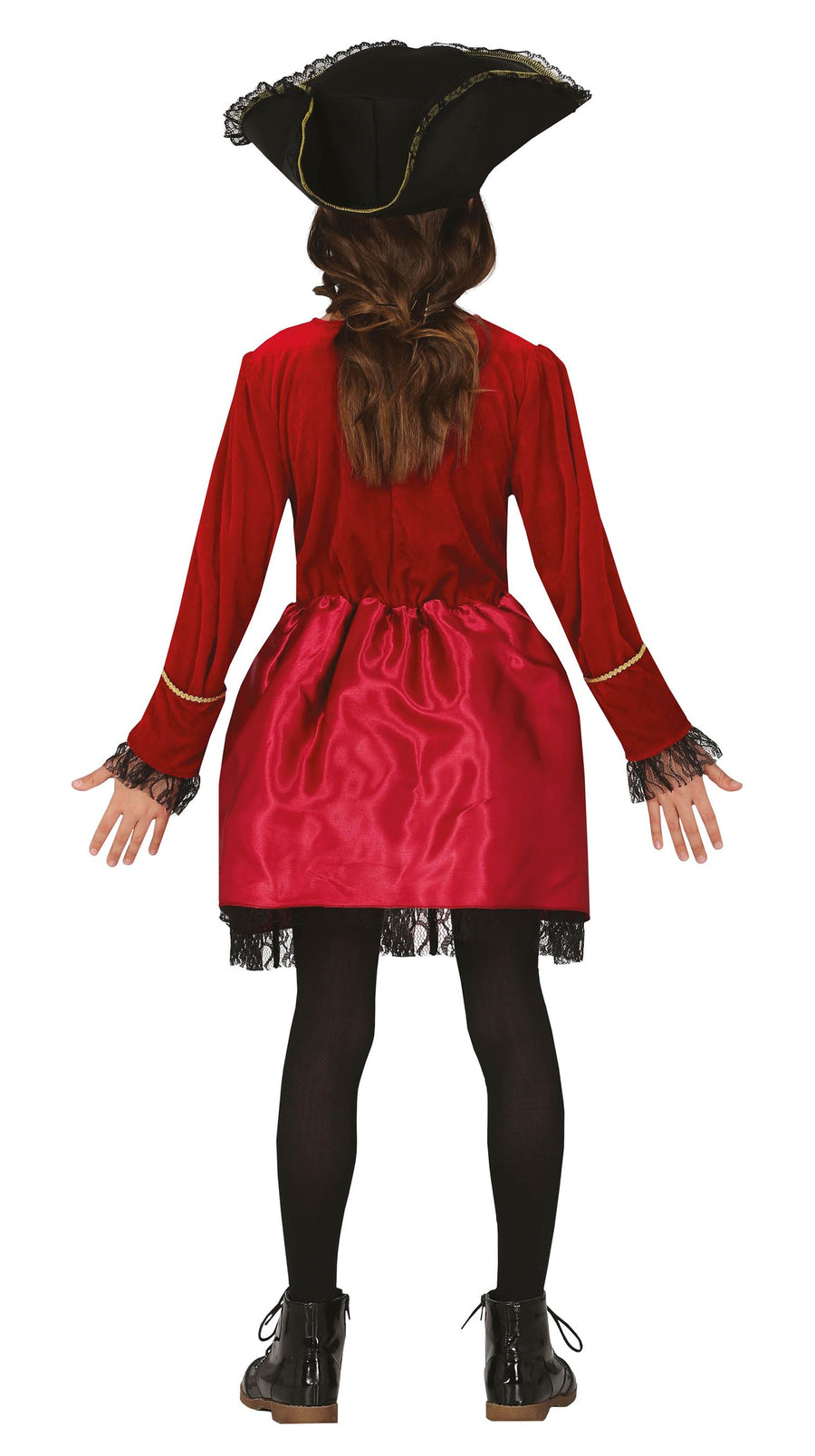 GP77204 – Pirat Karneval Abenteuer Outfit Kinder – Größe: 98/104 – Farbe: Grau, Ansicht 2