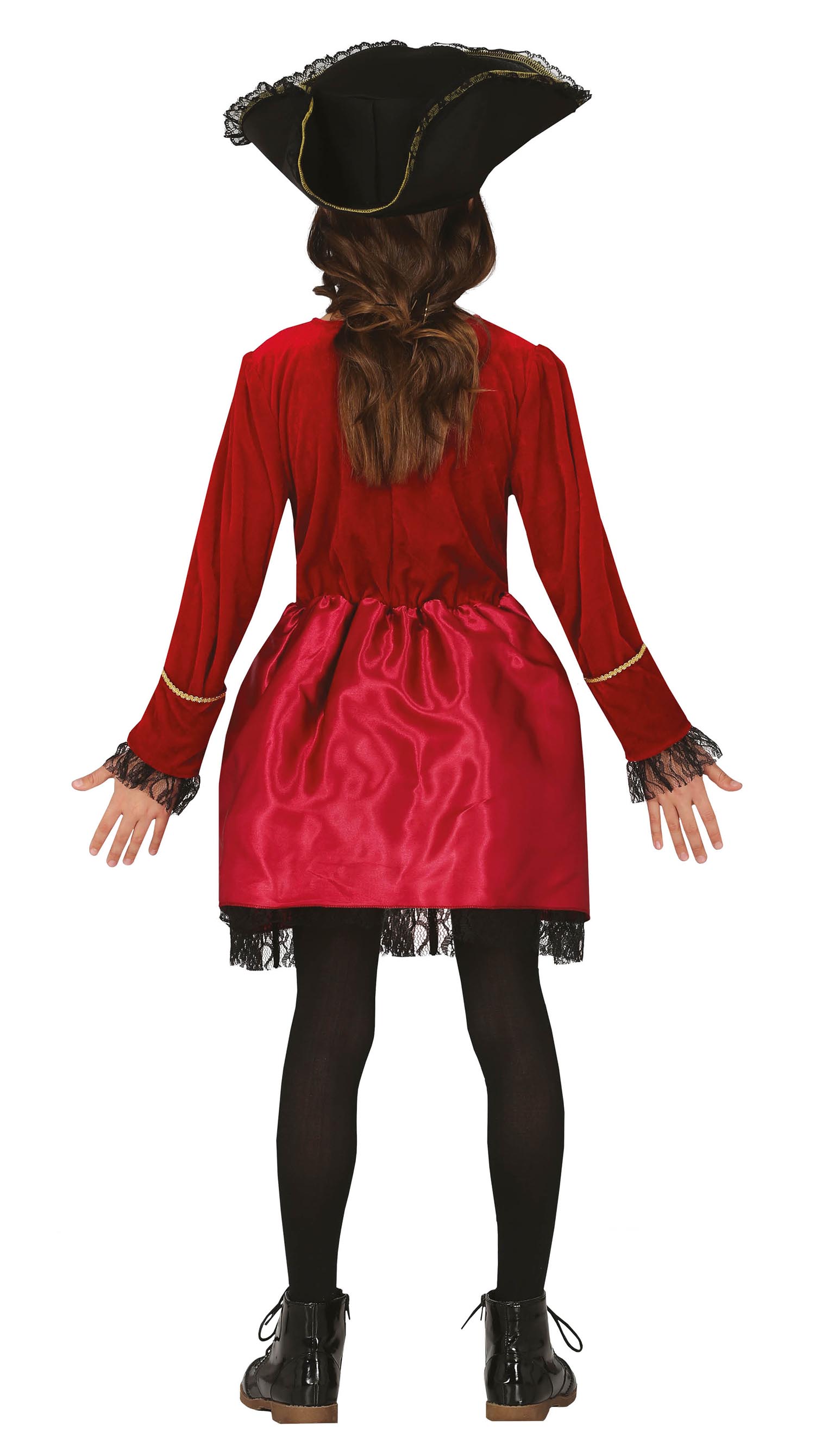 GP77204 – Pirat Karneval Abenteuer Outfit Kinder – Größe: 110/116 – Farbe: Grau