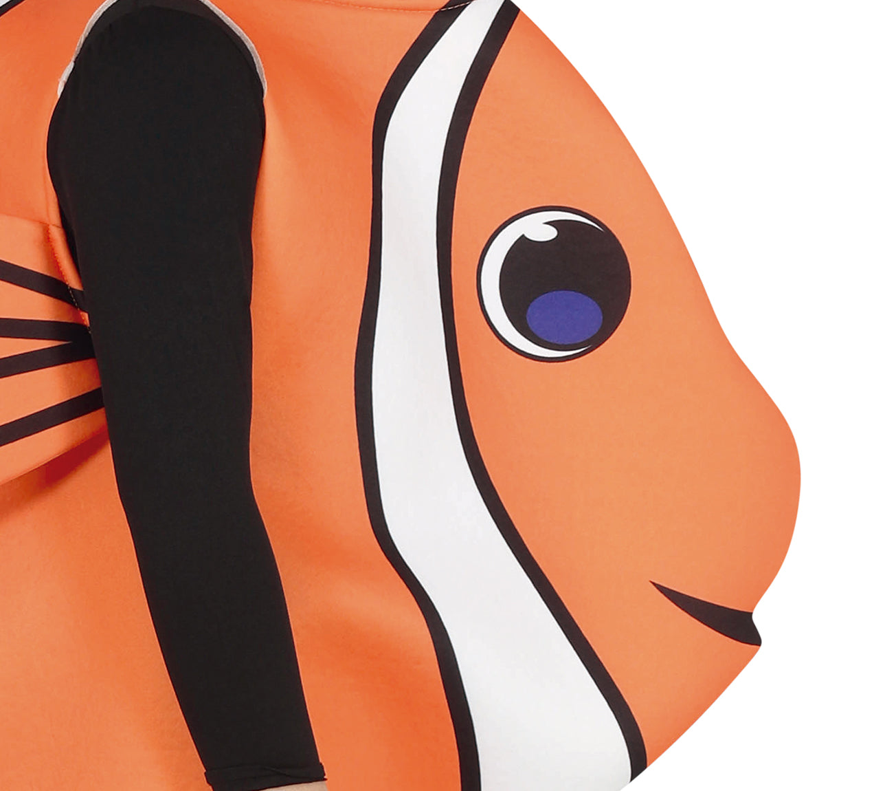 GP77211 – Meerestiere Clownfisch Tunika Kinderkostüm – Größe: 128/134 – Farbe: Orange