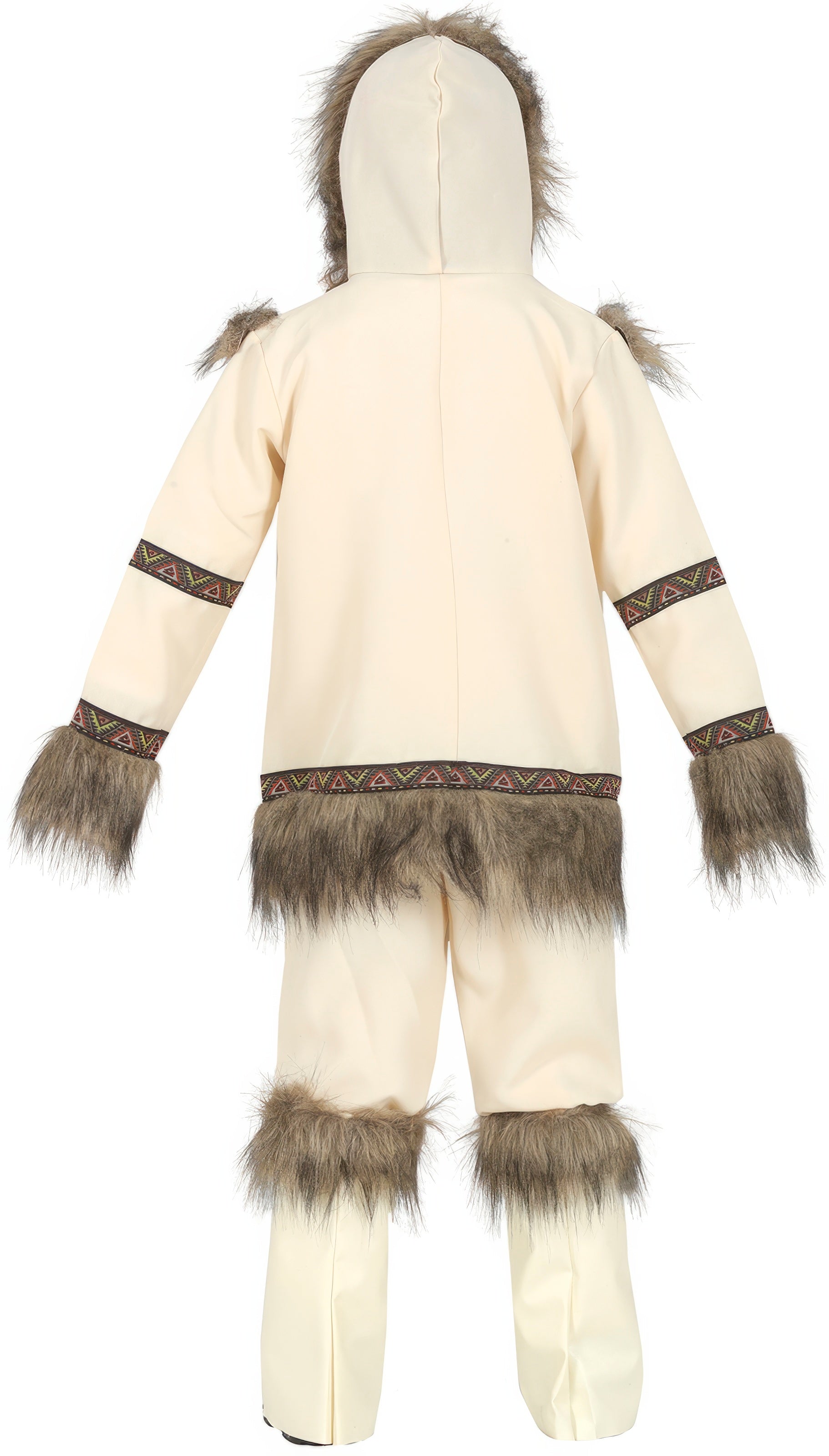 GP77214 – Weltkultur Arktisches Abenteuer Kostüm – Größe: 128/134 – Farbe: Beige