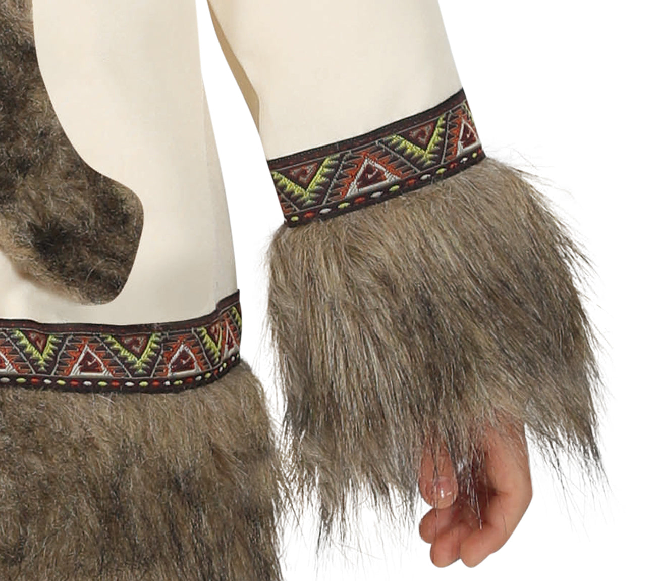 GP77214 – Weltkultur Arktisches Abenteuer Kostüm – Größe: 128/134 – Farbe: Beige