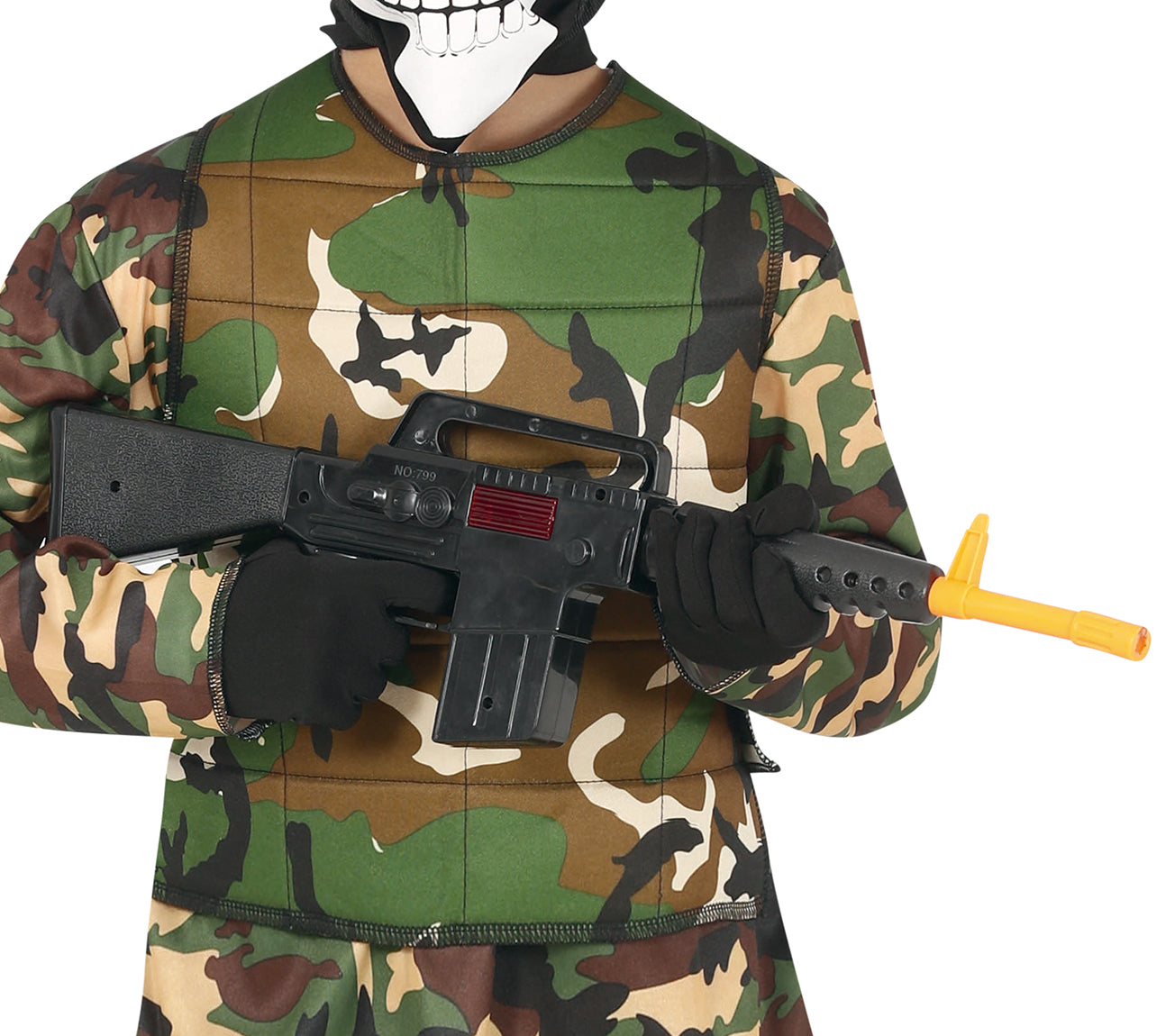 GP77217 – Militärkostüm Tarnanzug Abenteuer – Größe: 110/116 – Farbe: Grün