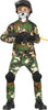 GP77217 – Militärkostüm Tarnanzug Abenteuer – Größe: 128/134 – Farbe: Grün