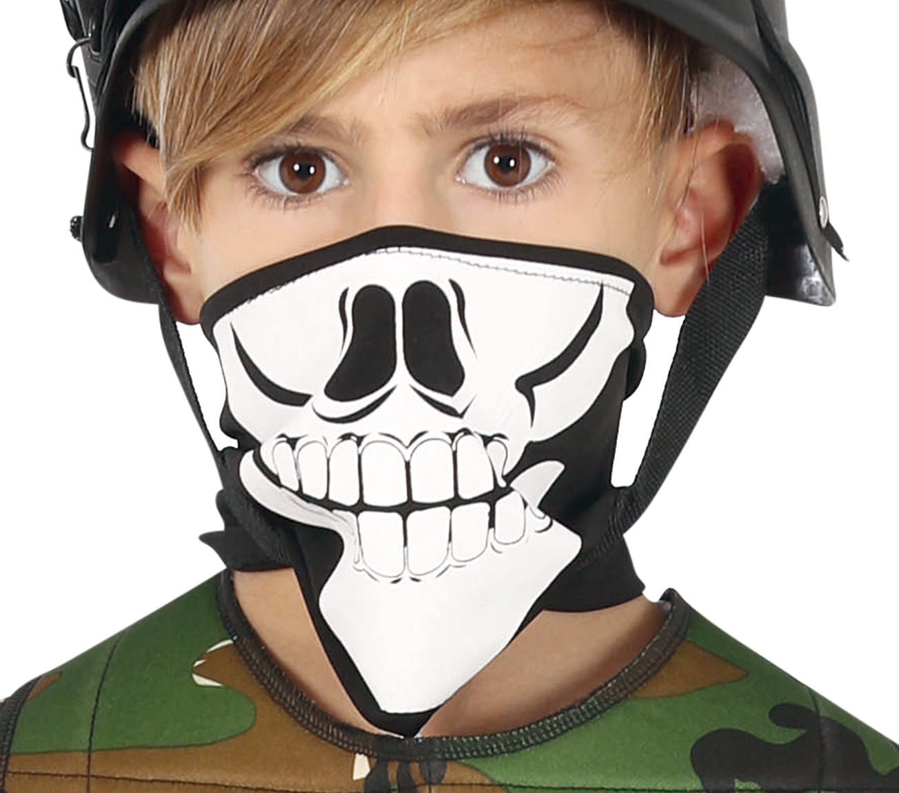 GP77217 – Militärkostüm Tarnanzug Abenteuer – Größe: 140/146 – Farbe: Grün