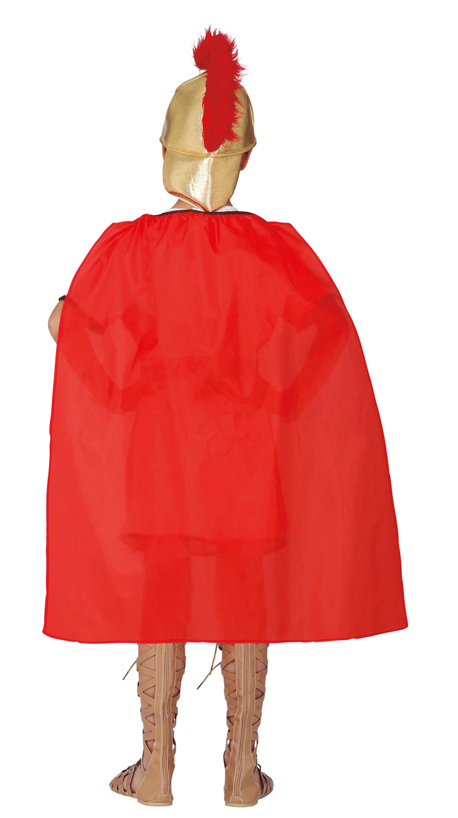 GP77223 – Römer Gladiator Krieger Kostüm – Größe: 128/134 – Farbe: Braun