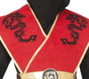GP77232 – Ninja Krieger Kostüm Kinder Rot – Größe: 110/116 – Farbe: Rot