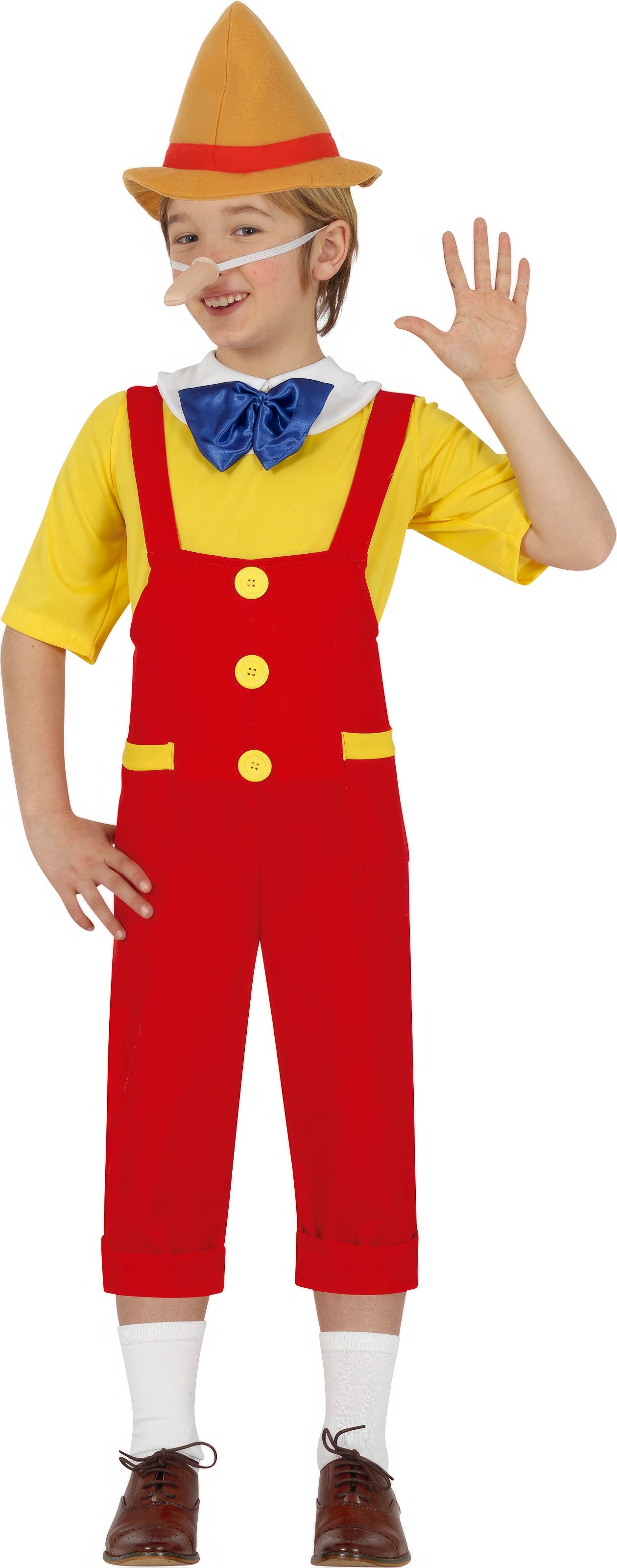 GP77235 – Märchenheld Kostümset Karneval Fasching – Größe: 110/116 – Farbe: Rot