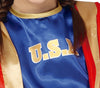 GP77241 – Boxer Champion Sportheld Kostüm – Größe: 110/116 – Farbe: Blau