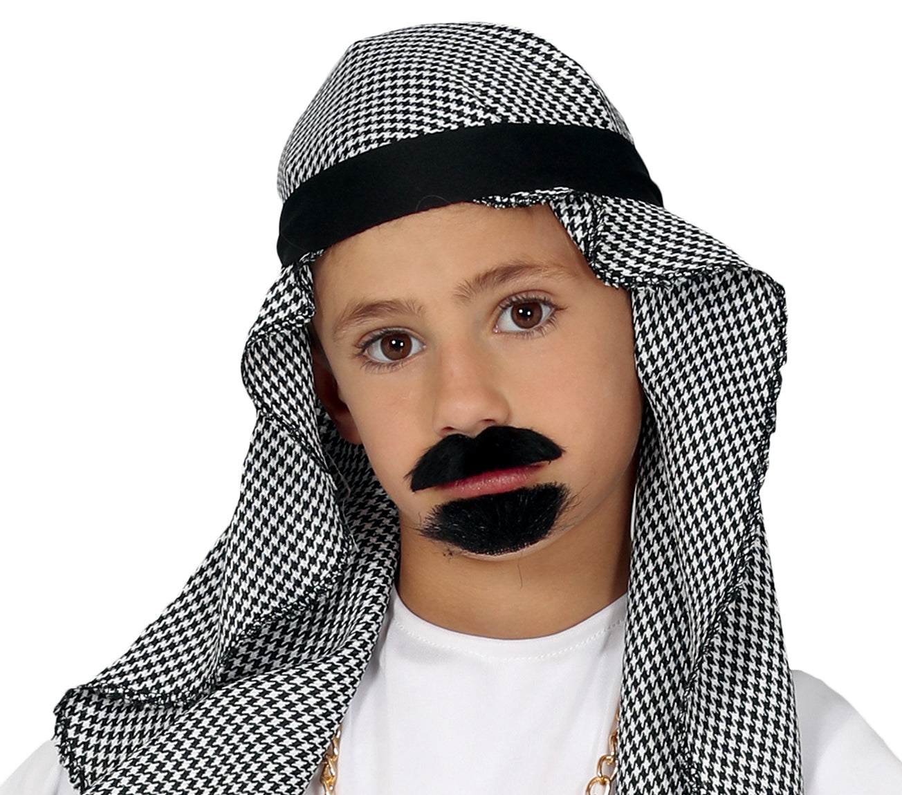 GP77244 – Wüstenprinz Arabische Tunika Schatz – Größe: 110/116 – Farbe: Weiß