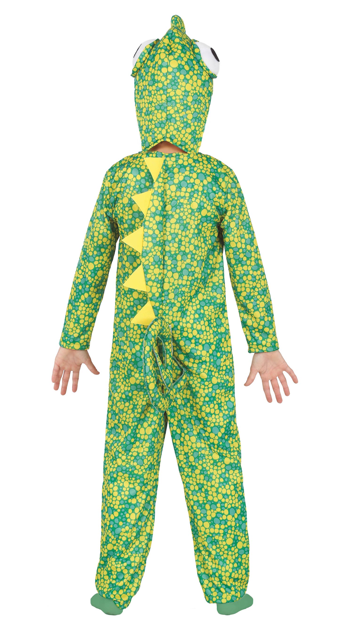 GP77264 – Chamäleon Tierkostüm Fasching Bunt – Größe: 110/116 – Farbe: Grün