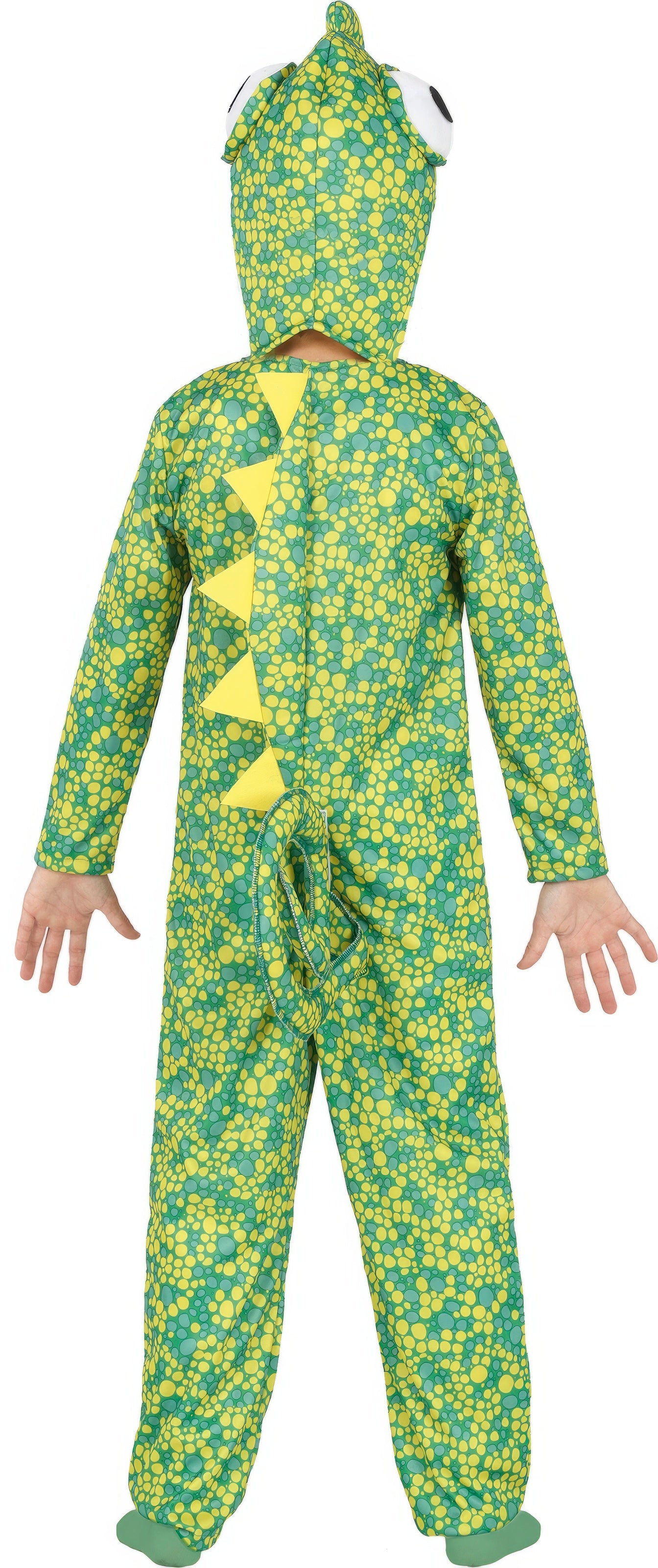 GP77264 – Chamäleon Tierkostüm Fasching Bunt – Größe: 128/134 – Farbe: Grün