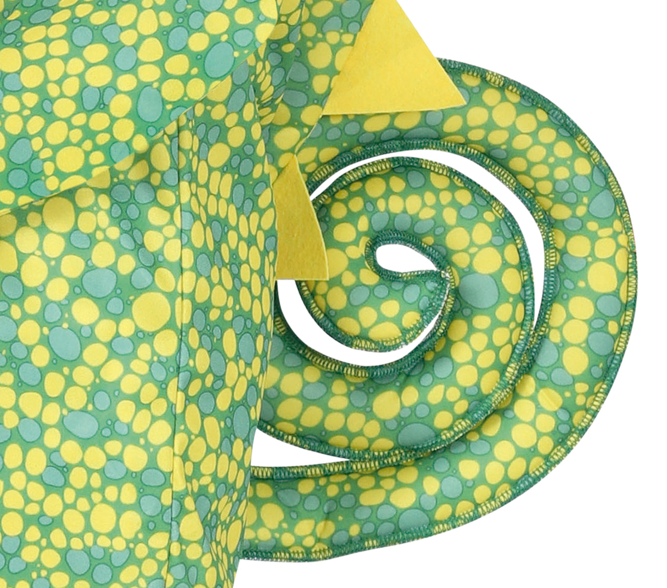 GP77264 – Chamäleon Tierkostüm Fasching Bunt – Größe: 128/134 – Farbe: Grün