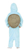 GP77274 – Tierisch Karneval Kostüm Schildkröte – Größe: 110/116 – Farbe: Blau
