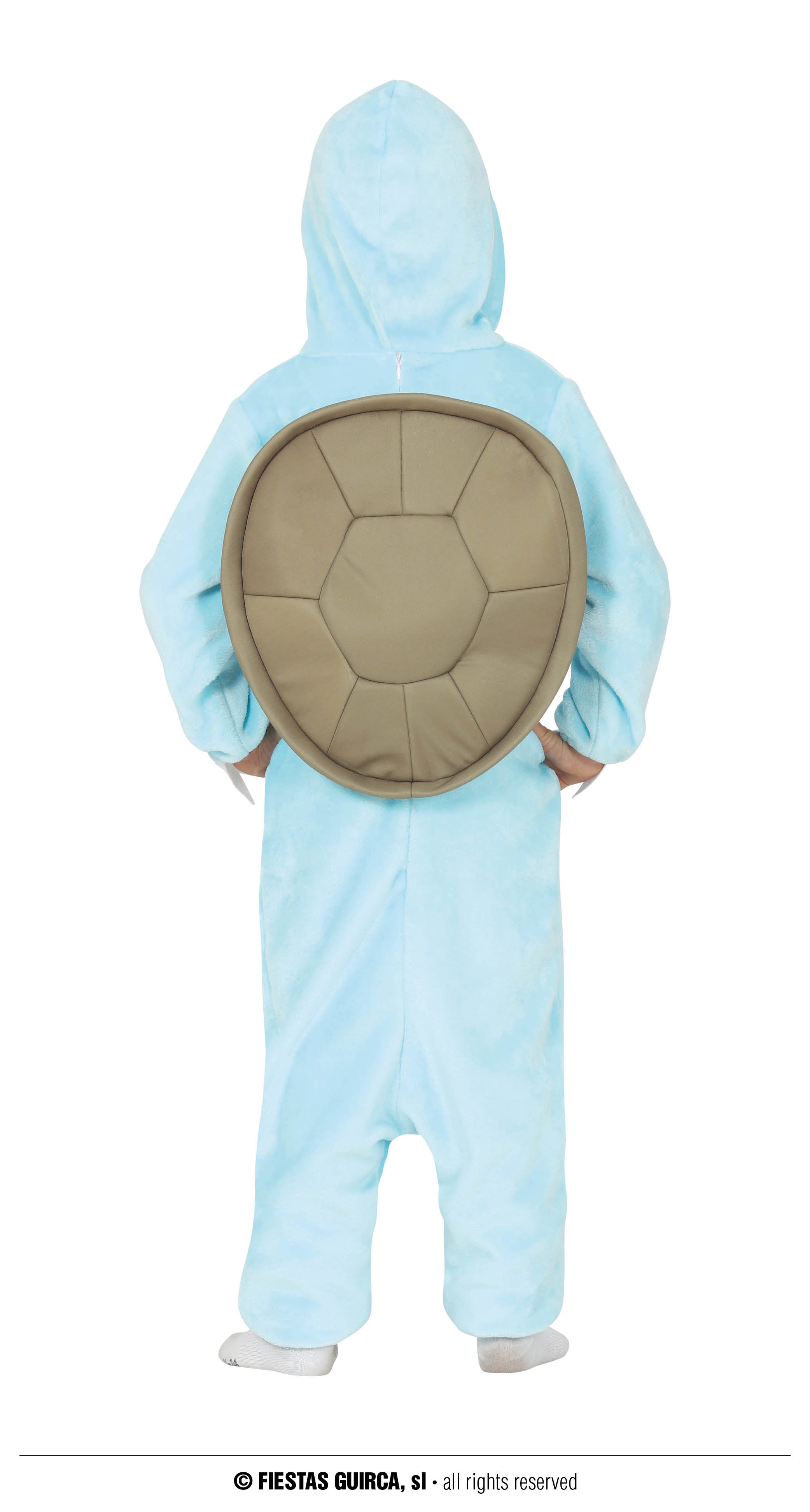 GP77274 – Tierisch Karneval Kostüm Schildkröte – Größe: 140/146 – Farbe: Blau