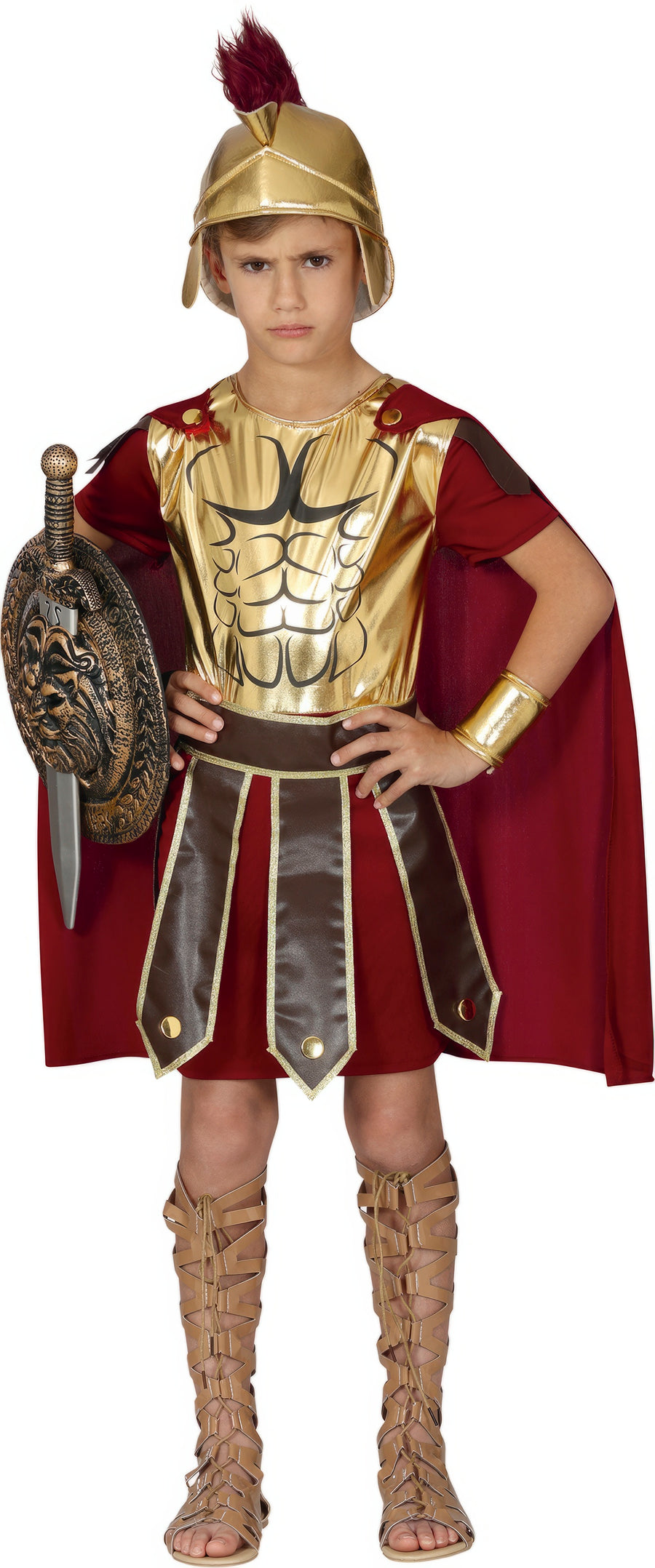 Zenturio Kostüm für Jungen mit Helm