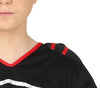 GP80652 – Sportheld Karnevalkostüm Quarterback – Größe: 14 - 16 Jahre – Farbe: Schwarz