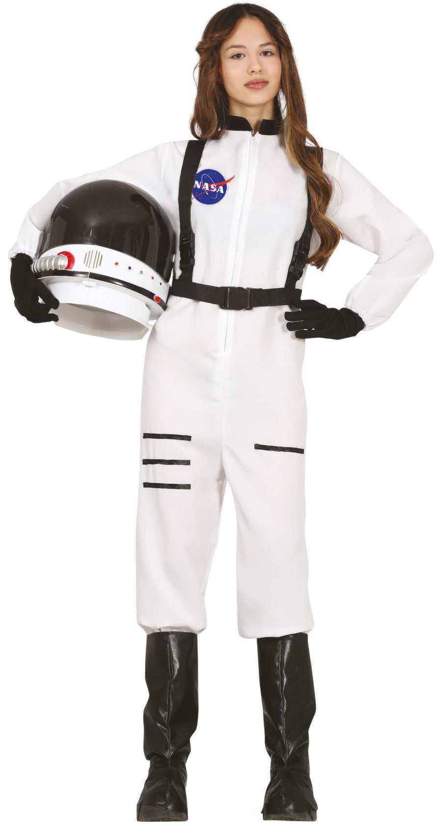 Astronaut Kostüm für Herren weiß
