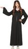 GP88726 – Magische Studenten Robe Halloween – Größe: 14 - 16 Jahre – Farbe: Schwarz