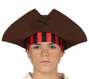 Pirat Kostüm für Herren mit Weste und Hut, Bild 3