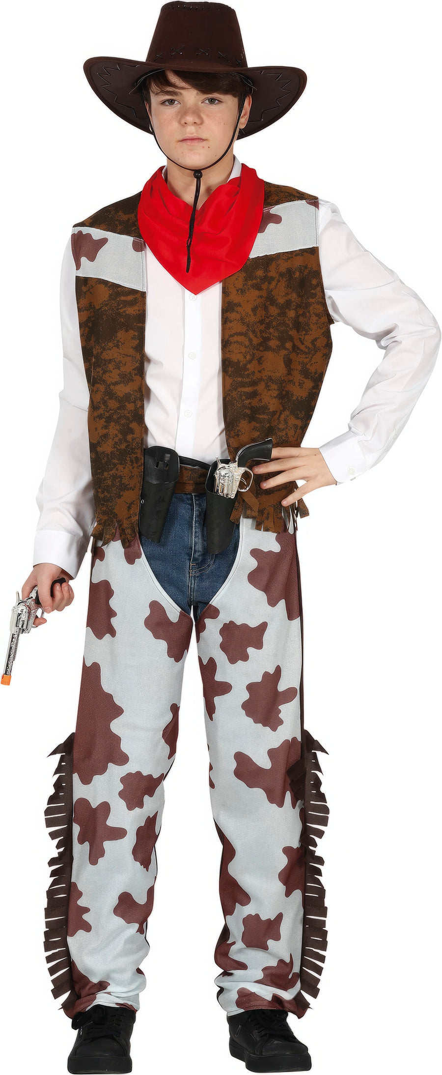 Cowboy Kostüm für Herren braun