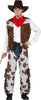 GP80824 – Cowboy Abenteuer Wildwest Kostüm Karneval – Größe: 14 - 16 Jahre, 54 - 56 (XL) – Farbe: Braun