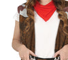 GP80824 – Cowboy Abenteuer Wildwest Kostüm Karneval – Größe: 14 - 16 Jahre, 54 - 56 (XL) – Farbe: Braun