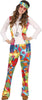 GP84393 – Hippie Retro 60s 70s Karneval Flowy Fashion – Größe: 14 - 16 Jahre, 46 - 48 (S) – Farbe: Mehrfarbig