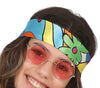 GP84393 – Hippie Retro 60s 70s Karneval Flowy Fashion – Größe: 14 - 16 Jahre, 46 - 48 (S) – Farbe: Mehrfarbig